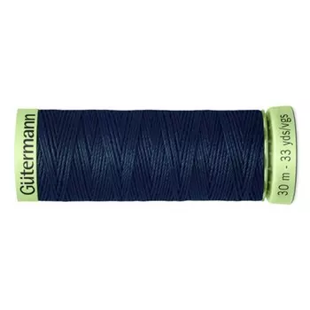 Нить Top Stitch для отстрочки, 30 м, 744506 (487 тёмно-тёмно-сине-зелёный)