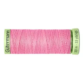 Нить Top Stitch для отстрочки, 30 м, 744506 (758 розовый)