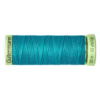 Нить Top Stitch для отстрочки, 30 м, 744506 (055 светло-зелёная бирюза)