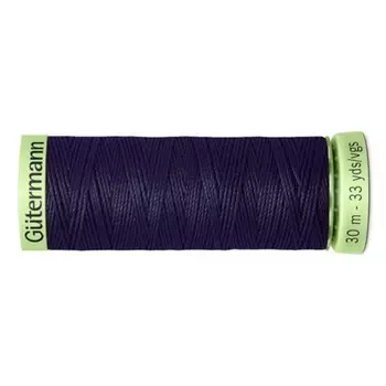 Нить Top Stitch для отстрочки, 30 м, 744506 (387 чернильно-чёрный)