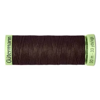 Нить Top Stitch для отстрочки, 30 м, 744506 (696 тёмно-шоколад)