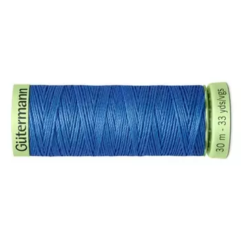 Нить Top Stitch для отстрочки, 30 м, 744506 (213 голубой джинс)