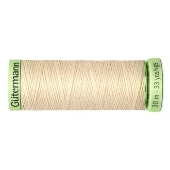 Нить Top Stitch для отстрочки, 30 м, 744506 (414 светло-кремово-бежевый)