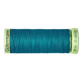 Нить Top Stitch для отстрочки, 30 м, 744506 (189 зелёная бирюза)