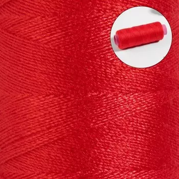 Нитки 40/2, 200 м, ярко-красные №110