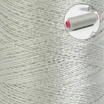 Нитки 40/2, 200 м, цвет серебристый №302, цена за 1 штуку