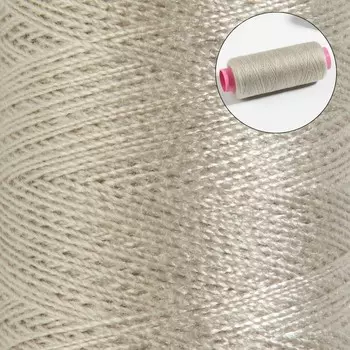 Нитки 40/2, 200 м, цвет серо-бежевый