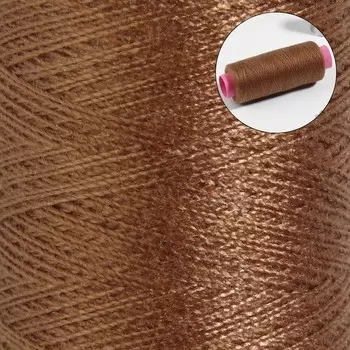 Нитки 40/2, 200 м, цвет коричневый №465, цена за 1 штуку