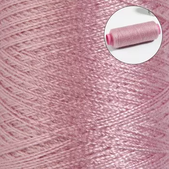 Нитки 40/2, 200 м, сиреневые №176