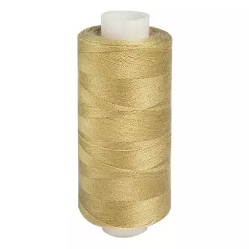 Нитки 40/2 универсальные, 400 ярдов (233 желто-зелёный.пепел), 10 шт в уп.