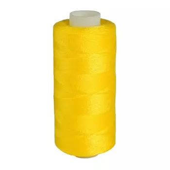 Нитки 40/2 универсальные, 400 ярдов (006 ярк.жёлтый), 10 шт в уп.