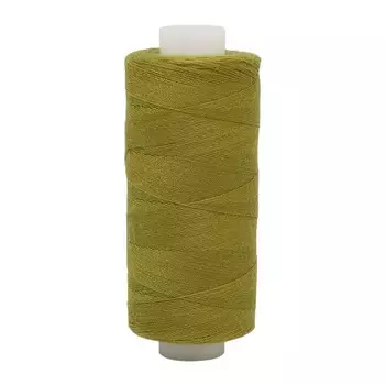 Нитки 40/2 универсальные, 400 ярдов (147 болотно-жёлтый), 10 шт в уп.