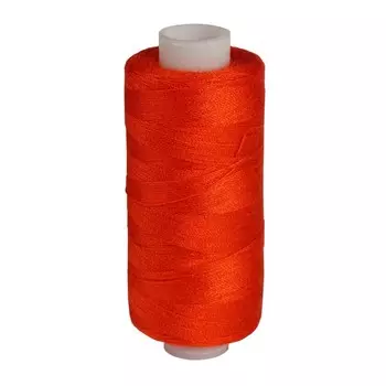 Нитки 40/2 универсальные, 400 ярдов (022 тёмно-коралл), 10 шт в уп.