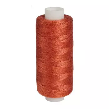 Нитки 40/2 универсальные, 400 ярдов (047 тёмно-стар.роза), 10 шт в уп.