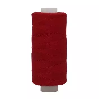 Нитки 40/2 универсальные, 400 ярдов (052 алый), 10 шт в уп.