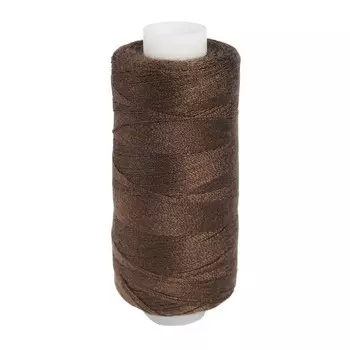 Нитки 40/2 универсальные, 400 ярдов (179 коричневый.табак), 10 шт в уп.