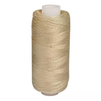 Нитки 40/2 универсальные, 400 ярдов (205 бело-серый), 10 шт в уп.