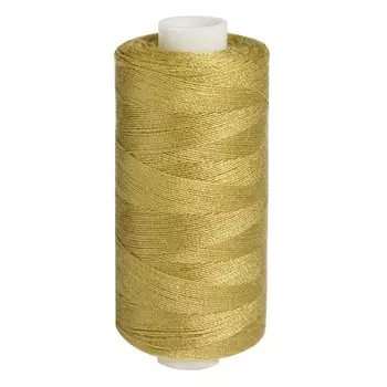 Нитки 40/2 универсальные, 400 ярдов (260 желто-ореховый), 10 шт в уп.