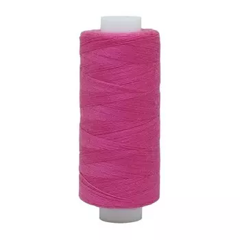 Нитки 40/2 универсальные, 400 ярдов (041 тёмно-фуксия), 10 шт в уп.