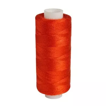Нитки 40/2 универсальные, 400 ярдов (049 ярк.алый), 10 шт в уп.