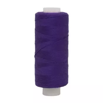 Нитки 40/2 универсальные, 400 ярдов (102 тёмно-фиолетовый), 10 шт в уп.