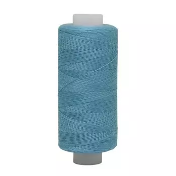 Нитки 40/2 универсальные, 400 ярдов (104 тёмно-голубой), 10 шт в уп.