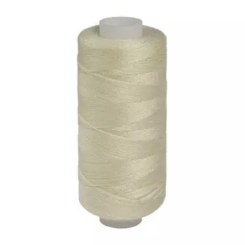 Нитки 40/2 универсальные, 400 ярдов (153 светлый молочный), 10 шт в уп.