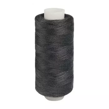 Нитки 40/2 универсальные, 400 ярдов (187 светлый сажа), 10 шт в уп.