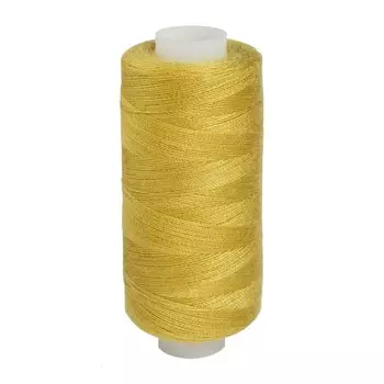 Нитки 40/2 универсальные, 400 ярдов (014 зелено-жёлтый), 10 шт в уп.