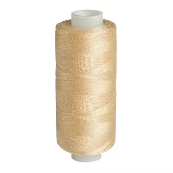 Нитки 40/2 универсальные, 400 ярдов (028 светлый бежево-розовый), 10 шт в уп.