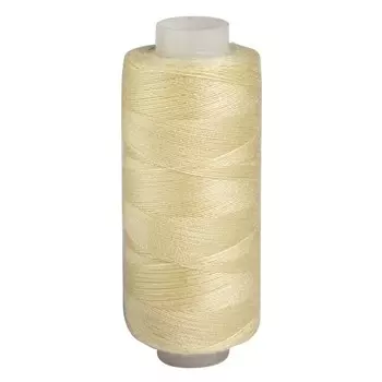 Нитки 40/2 универсальные, 400 ярдов (201 молочный), 10 шт в уп.