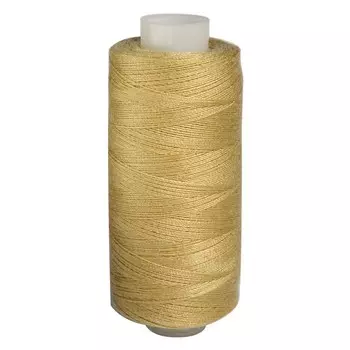 Нитки 40/2 универсальные, 400 ярдов (202 молочно-бежевый), 10 шт в уп.