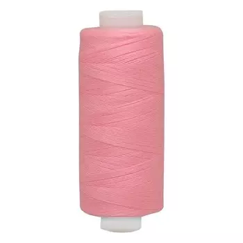 Нитки 40/2 универсальные, 400 ярдов (291 ярк.розовый), 10 шт в уп.