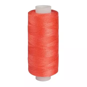 Нитки 40/2 универсальные, 400 ярдов (044 ярк.коралл), 10 шт в уп.