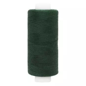 Нитки 40/2 универсальные, 400 ярдов (371 тёмно-т.бутылочный), 10 шт в уп.