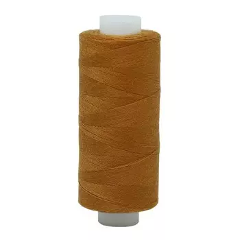 Нитки 40/2 универсальные, 400 ярдов (161 ярк.горчичный), 10 шт в уп.