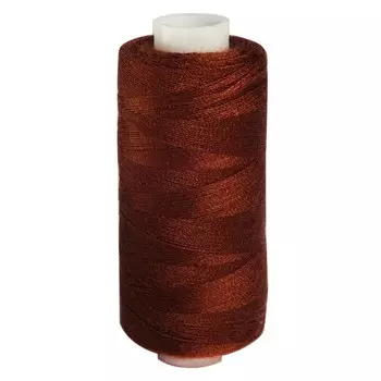 Нитки 40/2 универсальные, 400 ярдов (239 тёмно-т.коричневый), 10 шт в уп.