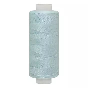 Нитки 40/2 универсальные, 400 ярдов (309 бело-голубой), 10 шт в уп.