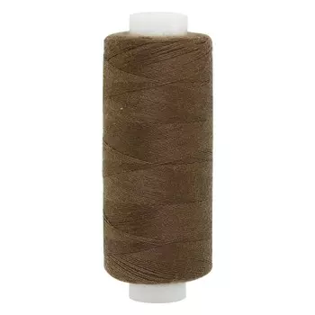 Нитки 40/2 универсальные, 400 ярдов (377 блекло-коричневый), 10 шт в уп.