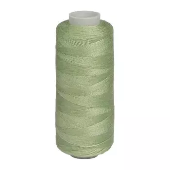 Нитки 40/2 универсальные, 400 ярдов (122 светлый салатовый), 10 шт в уп.