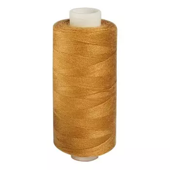 Нитки 40/2 универсальные, 400 ярдов (214 бежево-коричневый), 10 шт в уп.