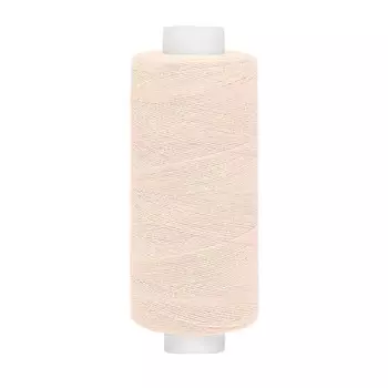 Нитки 40/2 универсальные, 400 ярдов (277 светлый кремовый), 10 шт в уп.