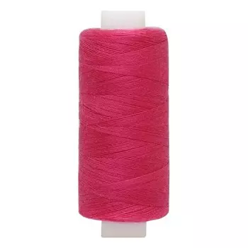 Нитки 40/2 универсальные, 400 ярдов (295 ярк.фуксия), 10 шт в уп.