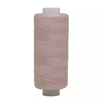 Нитки 40/2 универсальные, 400 ярдов (036 бело-розовый), 10 шт в уп.