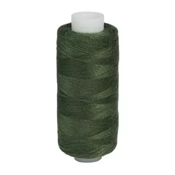 Нитки 40/2 универсальные, 400 ярдов (151 тёмно-т.болотный), 10 шт в уп.