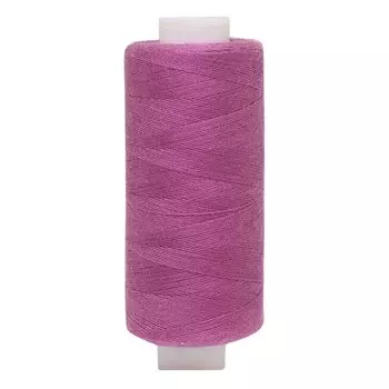 Нитки 40/2 универсальные, 400 ярдов (296 тёмно-фуксия), 10 шт в уп.