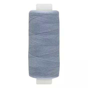 Нитки 40/2 универсальные, 400 ярдов (319 бело-небесно-голубой), 10 шт в уп.