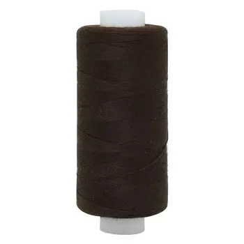 Нитки 40/2 универсальные, 400 ярдов (385 тёмно-т.шоколад), 10 шт в уп.