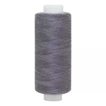 Нитки 40/2 универсальные, 400 ярдов (393 светлый дымчатый), 10 шт в уп.