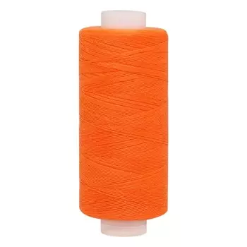 Нитки 40/2 универсальные, 400 ярдов (399 люминисц.оранжевый), 10 шт в уп.